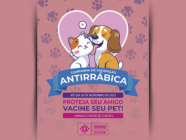 COMEÇOU A CAMPANHA ANTIRRÁBICA!