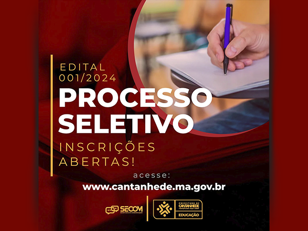 PROCESSO SELETIVO
EDITAL Nº 001/2024