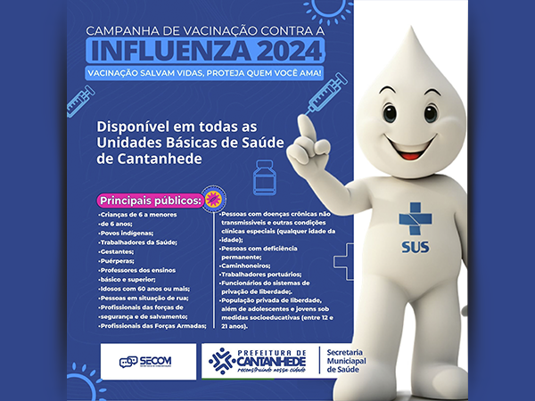 CAMPANHA DE VACINAÇÃO CONTRA A INFLUENZA