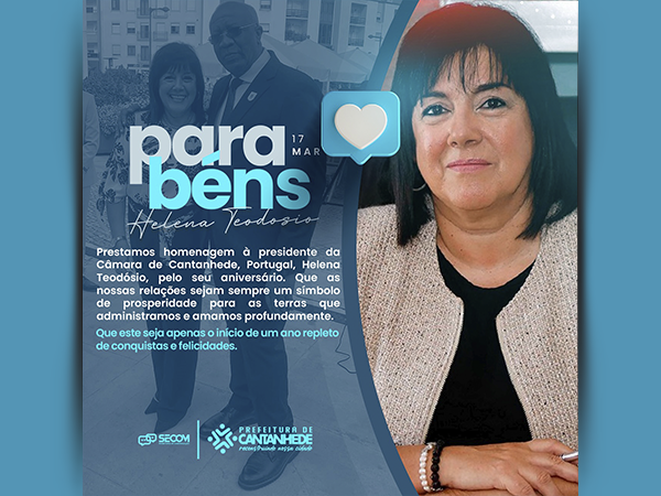 PARABÉNS, HELENA TEODOSIO!