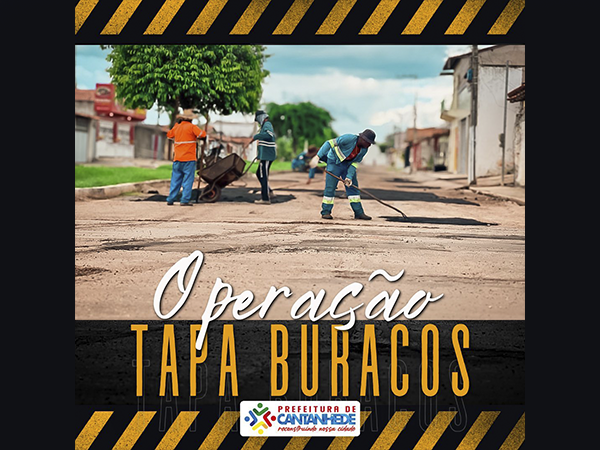 PREFEITURA REALIZA OPERAÇÃO TAPA-BURACO EM VIAS ATINGIDAS PELAS CHUVAS